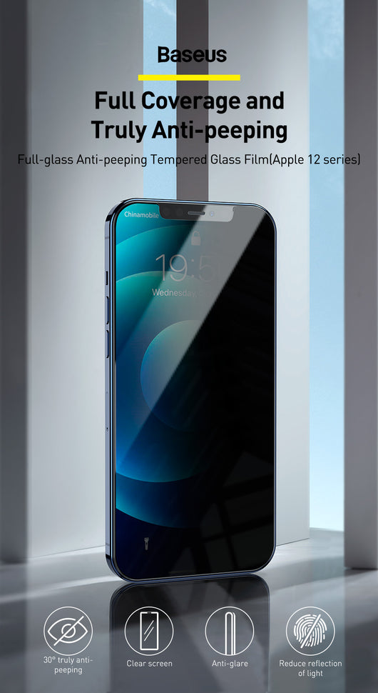 Protector de Pantalla Privacidad Cristal Templado 0.3mm para iPhone - Pack 2 Unidades - Image 13