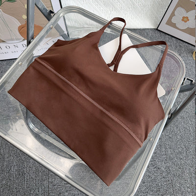 Top Deportivo Mujer Slim con Tirantes Finos - Colores Sólidos - Image 8