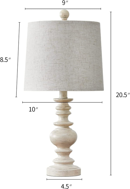 Lámpara de Mesa Retro en Madera para Dormitorio - Image 32