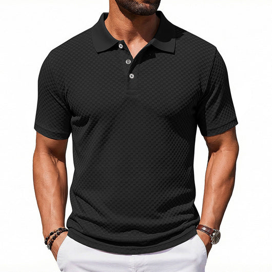 Polo Cuadros Hombre Transpirable Casual - Image 5