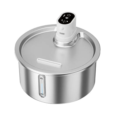 Fuente de Agua para Gatos Acero Inoxidable con Calentamiento Continuo - Image 5