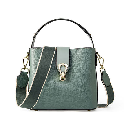 Bolso Mensajero de Cuero Premium para Mujer - Elegancia Minimalista - Image 8