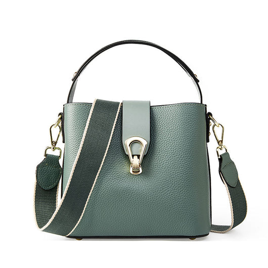Bolso Mensajero de Cuero Premium para Mujer - Elegancia Minimalista - Image 8