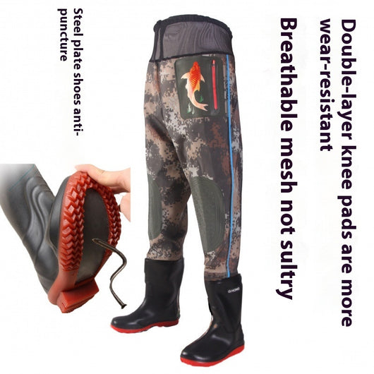 Pantalones de Pesca Reforzados Anti-Perforación - Image 5