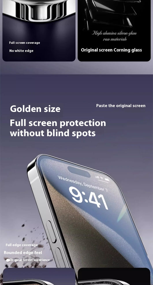 Protector de Pantalla Privado para iPhone 15 Pro Max - Cristal Templado Anti-Espías - Image 10