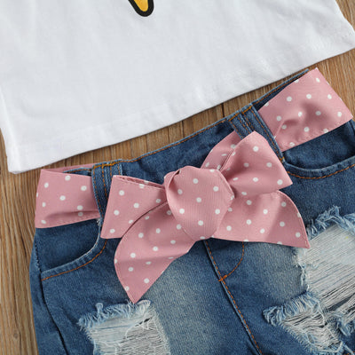 Playera Infantil Estampado Helado Manga Corta - Image 9