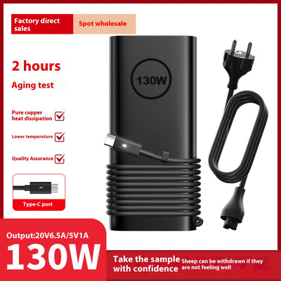 Cargador Rápido USB-C 130W para Laptop - Adaptador 20V 6.5A - Image 3