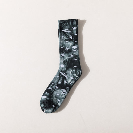 Calcetines Tie Dye Calavera Estrellada - Image 16