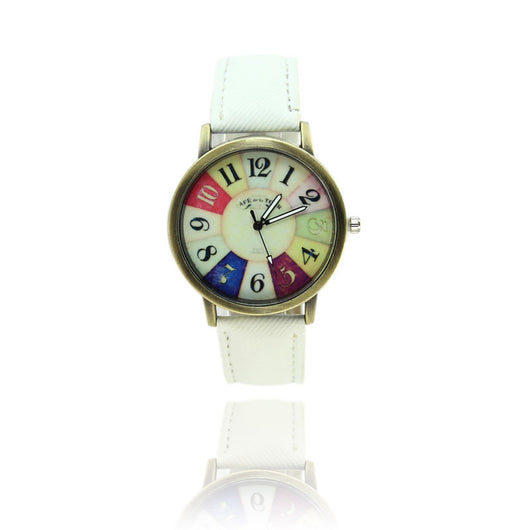 Reloj Denim Vintage Americano con Diseño Graffiti Harajuku - Image 14