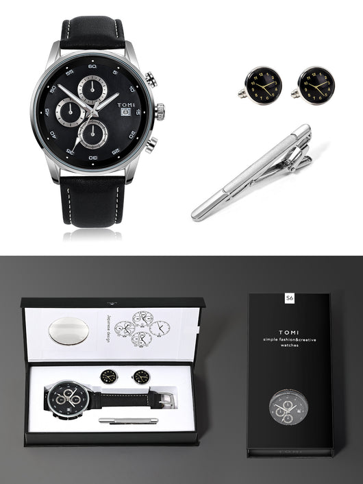 Reloj de Cuarzo para Hombre - Conjunto de Regalo Ejecutivo - Image 17