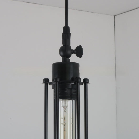 Lámpara Colgante Comedor Hierro Forjado Estilo Americano Minimalista - Image 4