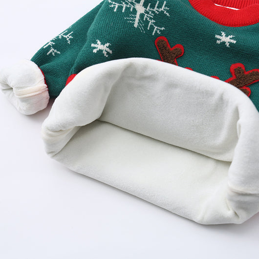 Suéter Infantil Acolchado Reno Navideño - Image 10