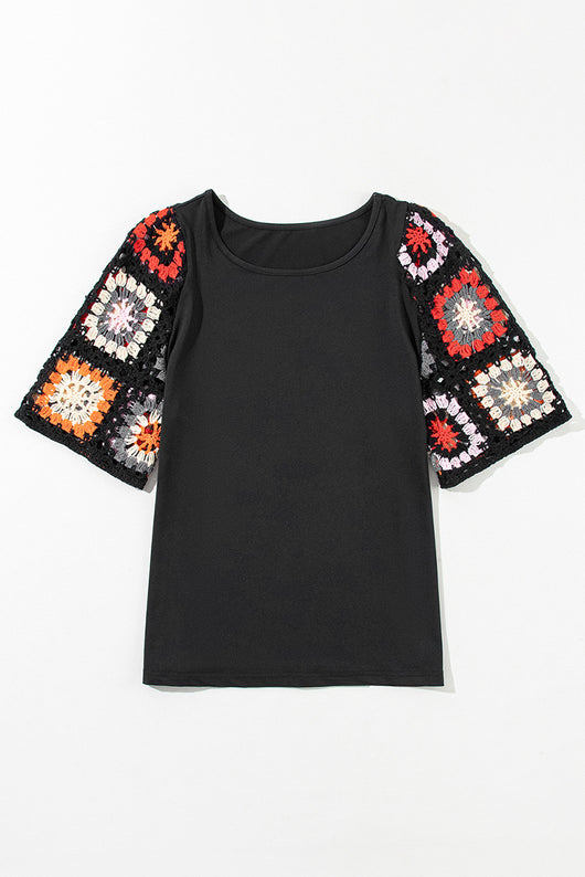 Blusa Tejida Casual Versátil de Manga Corta - Image 22