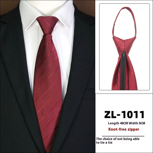 Corbata con Cierre Ejecutiva sin Nudo para Hombre - Image 16