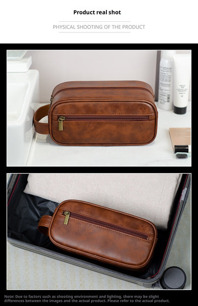 Bolsa de Almacenamiento de Maquillaje Ejecutiva en Cuero PU - Image 12