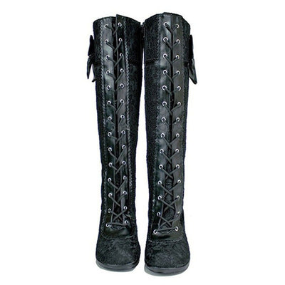 Botas Steampunk Victorianas con Moño - Estilo Gótico Personalizado - Image 2