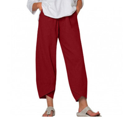 Pantalones rectos casuales para mujer - Image 9