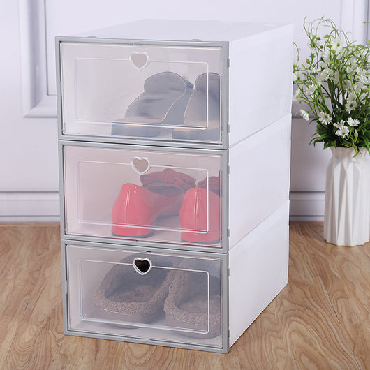 Cajas Organizadoras Transparentes Apilables para Zapatos - Image 6