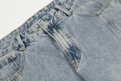 Overol Denim Punk para Hombre - Diseño Costura Reforzada - Image 16