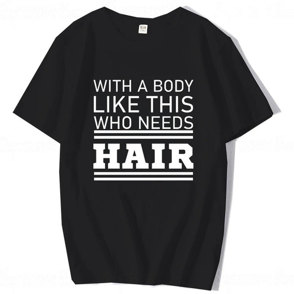 Camiseta Manga Corta Algodón Estampada Letras Inglesas Talla Grande Hombre - Image 6