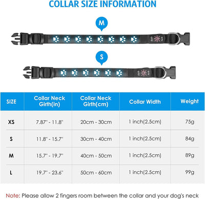 Collar LED Luminoso 7 Colores para Perros y Gatos con Carga USB - Image 14