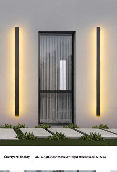 Lámpara de Pared Exterior Minimalista Impermeable para Jardín y Terraza - Image 13
