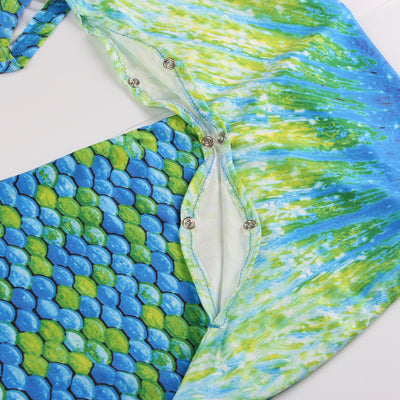 Conjunto de Bikini Cola de Sirena para Niñas - Mayoreo - Image 21