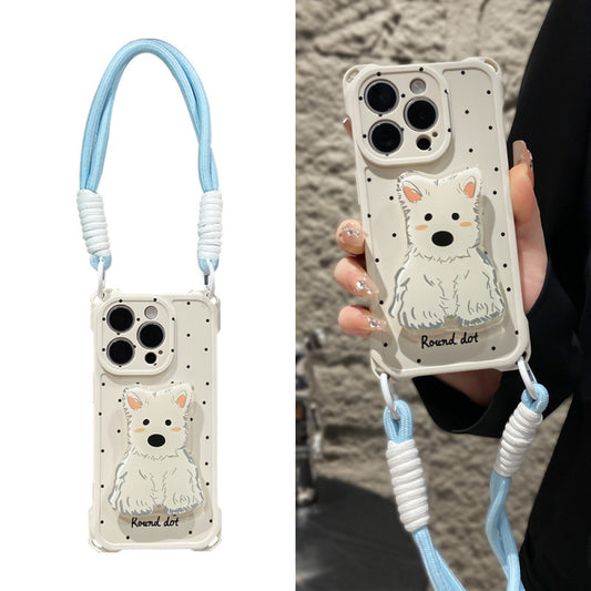Funda para Celular con Cachorro Adorable - Protección Reforzada en las Esquinas - Image 2