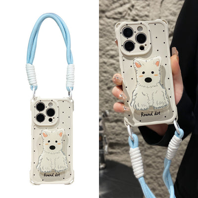 Funda para Celular con Cachorro Adorable - Protección Reforzada en las Esquinas - Image 2