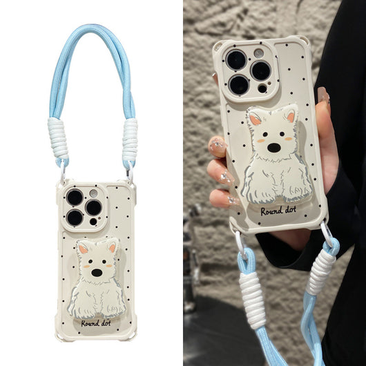 Funda para Celular con Cachorro Adorable - Protección Reforzada en las Esquinas - Image 2