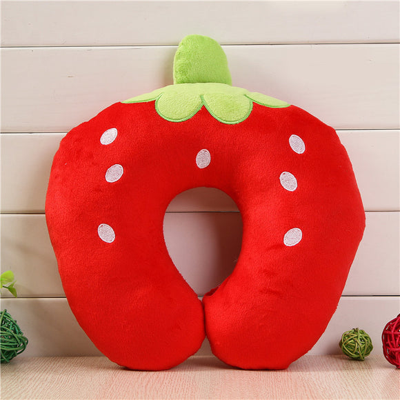 Almohada Cervical en U con Diseño Infantil - Descanso Perfecto para Viajes y Oficina
