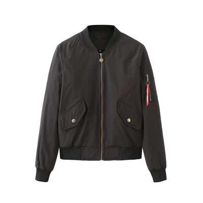 Chaqueta Bomber Deportiva para Mujer - Primavera y Otoño - Image 4