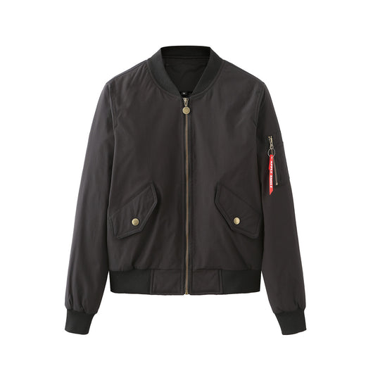 Chaqueta Bomber Deportiva para Mujer - Primavera y Otoño - Image 4