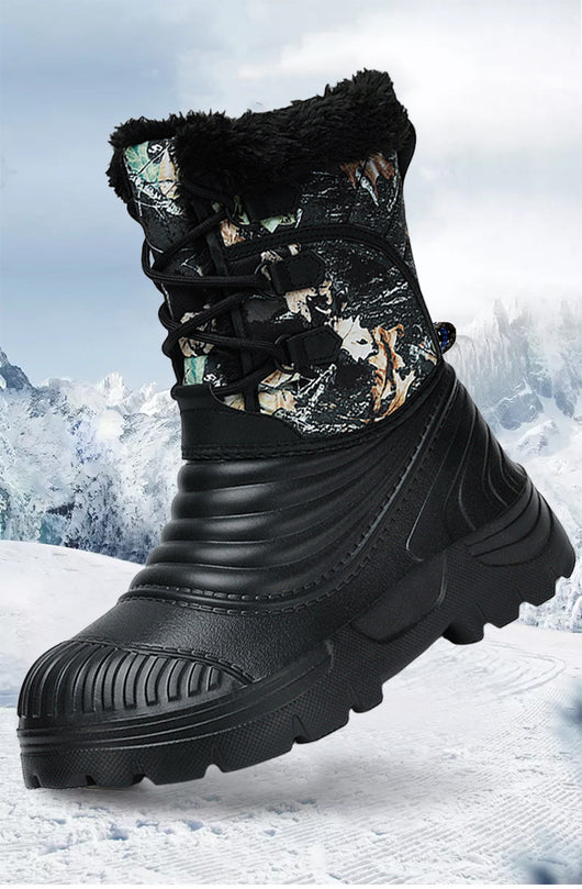 Botas de Nieve para Hombre Talla Grande con Forro Polar - Calidez Extrema - Image 12