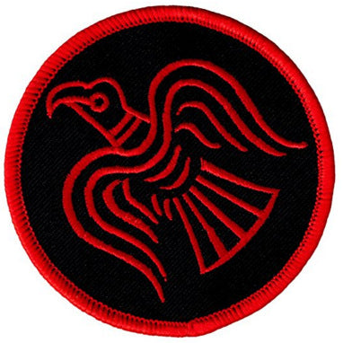 Parche Vikingo con Velcro y Bordado de Bandera - Image 2