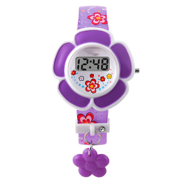 Reloj Electrónico Floral Unisex - Diseño Moderno y Elegante - Image 4