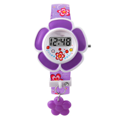 Reloj Electrónico Floral Unisex - Diseño Moderno y Elegante - Image 4