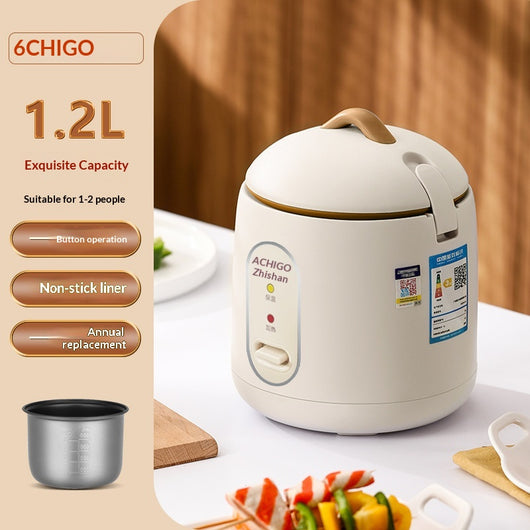 Mini Arrocera de Bajo Consumo para Dormitorio - Olla Antiadherente - Image 6