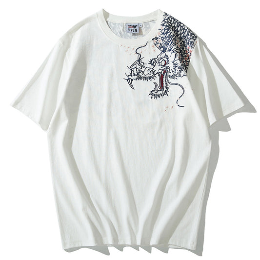 Playera Escolar Cuello Redondo Manga Corta Estilo Japonés - Image 2