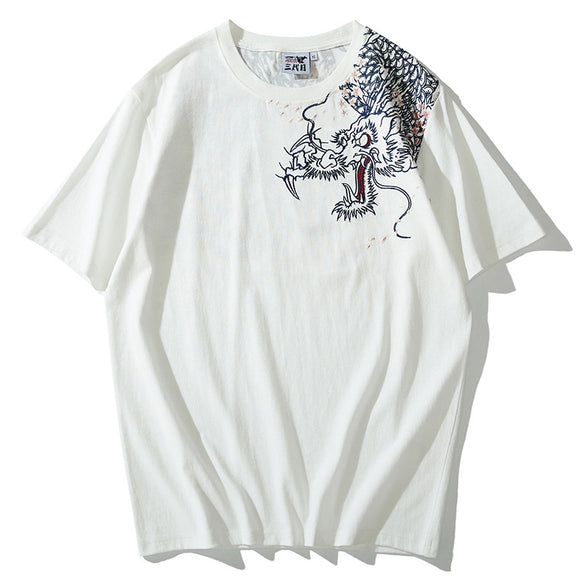 Playera Escolar Cuello Redondo Manga Corta Estilo Japonés