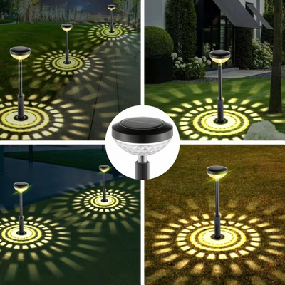 Luz Solar de Proyección para Jardín con Gotas de Agua Multicolor - Image 9