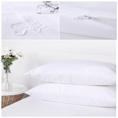 Funda de Almohada Impermeable de Tela Tejida - Image 11