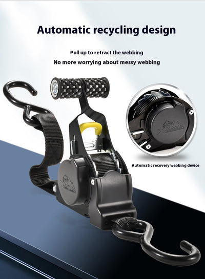 Correa Automática Reutilizable para Sujeción de Equipaje en Auto y Moto - Image 14