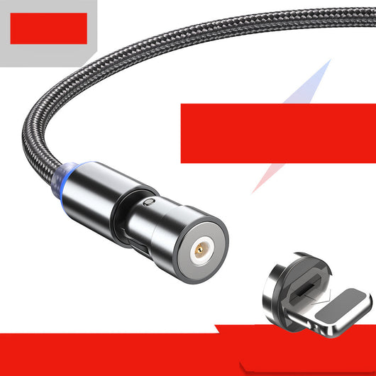 Cable Magnético Rotatorio 360° Compatible con Apple - Image 11