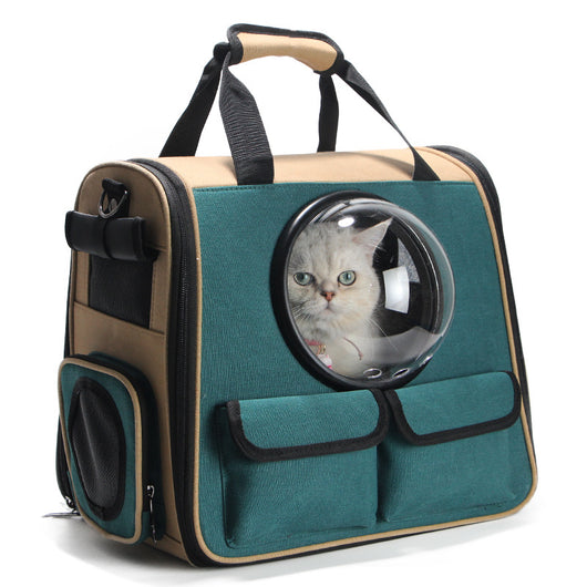 Mochila Transportadora Espaciosa para Perros y Gatos - Bolsa de Viaje Premium - Image 8