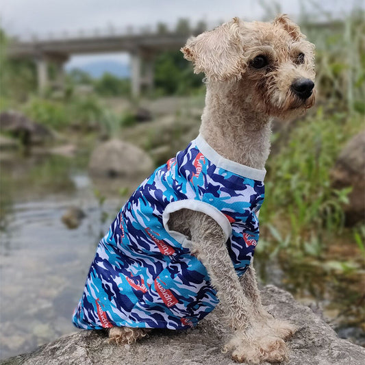 Chaleco de Camuflaje para Perros Primavera Verano