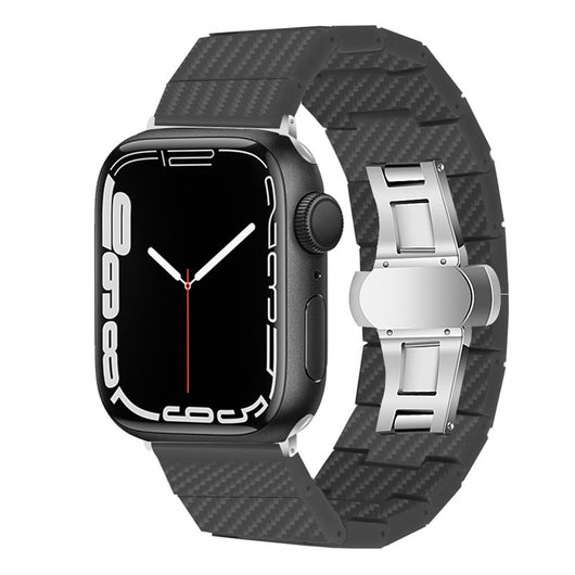 Correa de Reloj Tejida en Carbono con Textura Premium - Image 9