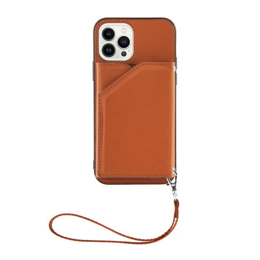 Funda Protectora para Celular con Cordón, Soporte de Mano y Compartimiento para Tarjetas - Image 2