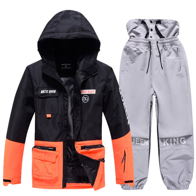 Traje de Esquí para Parejas - Abrigo Térmico Grueso Unisex - Image 17