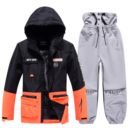 Traje de Esquí para Parejas - Abrigo Térmico Grueso Unisex - Image 17